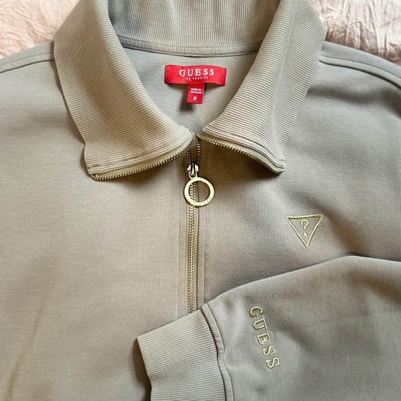 Guess Tessa Half-Zip Sweatshirt - Picture 8 of 8